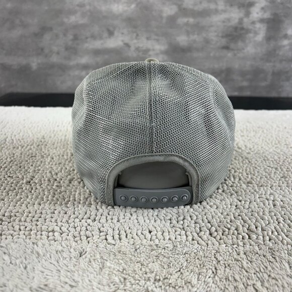 Vintage Weekend Warrior Mesh Snapback Trucker Hat OSFA Workwear Sakrete Grey Cap - Picture 4 of 11